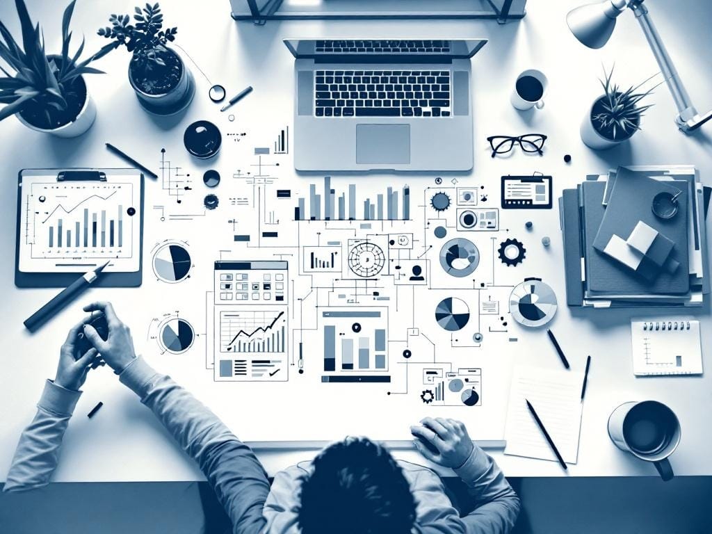 Mappa del catalogo con categorie e filtri per portale di stampa self service