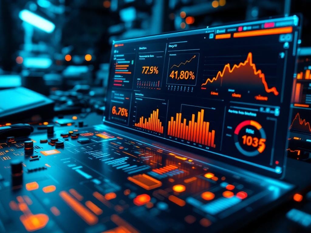 Cruscotto KPI di produzione con tempi di approvazione, rilavorazioni e lead time
