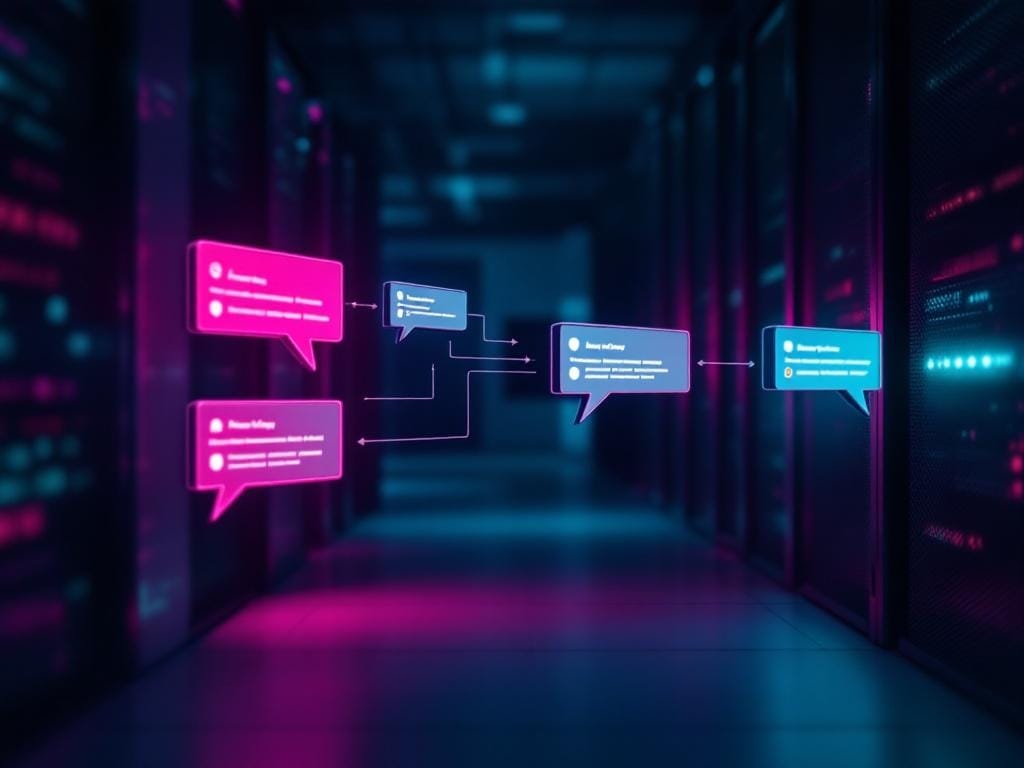 Pattern event-driven con messaggio broker e sistemi connessi