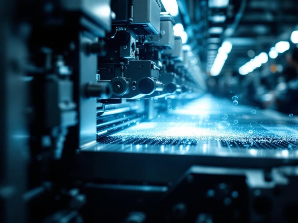 Cambio lavoro rapido su macchina da stampa per ridurre i tempi di setup