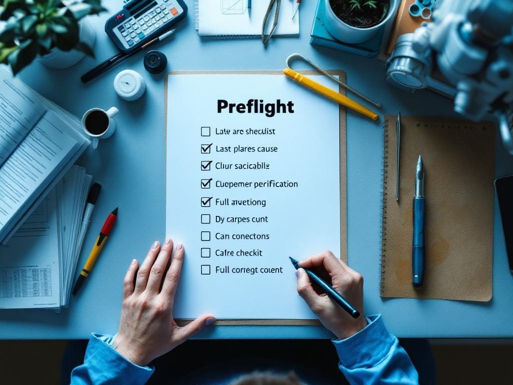 Checklist dei prerequisiti per il preflight automatico su brochure personalizzate