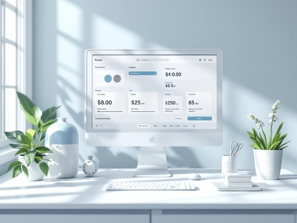 Prezzo in tempo reale mentre cambiano formato, quantità e finiture nel configuratore.