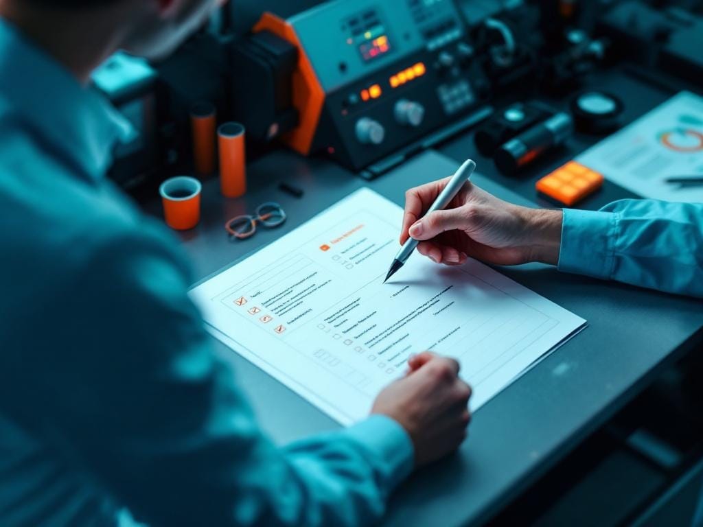 Controllo preliminare dei file stampa con checklist operativa
