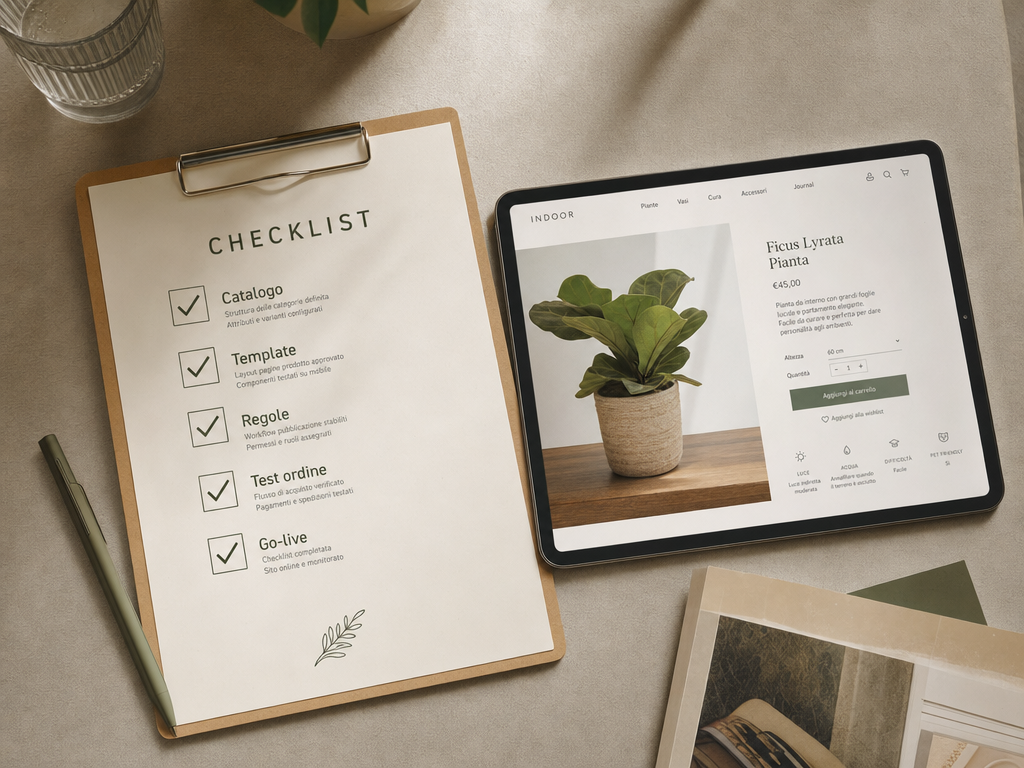 Checklist di implementazione per integrare Zakeke web to print